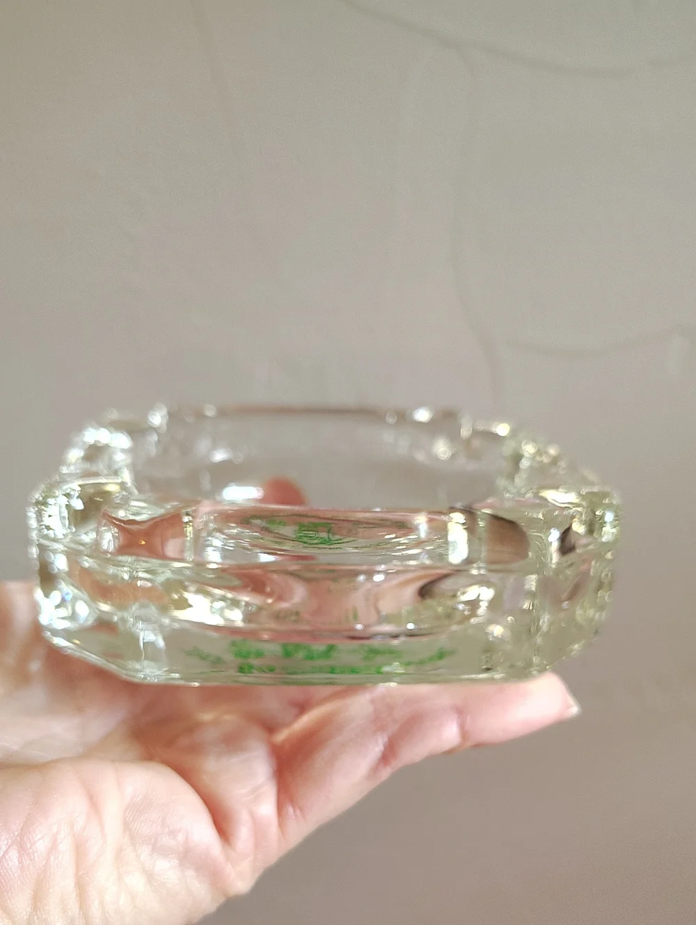 Club Trade Winds Glass Ashtray 3.75